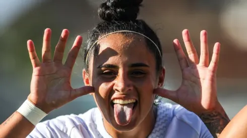 Analuyza marcou o segundo gol na estreia da Série A2 do Brasileiro Feminino - Foto: Reinaldo Campos/Santos FC