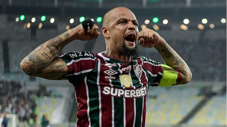 Felipe Melo foi ídolo ao conquistar a Copa Libertadores com o Fluminense