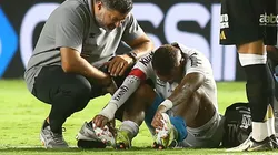 Neymar sofreu sua segunda contusão desde sua volta ao Santos