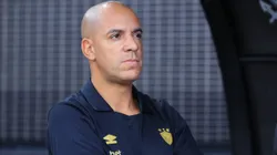 Pepa, técnico do Sport durante partida contra o Corinthians no estadio Arena Corinthians pelo campeonato Brasileiro A 2025. Foto: Marcello Zambrana/AGIF