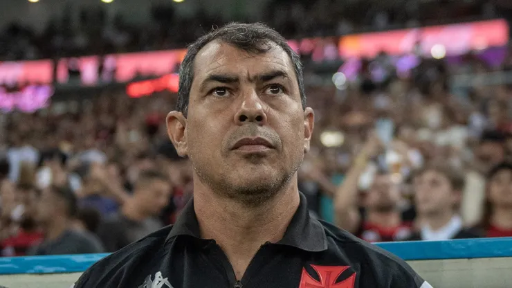 Carille durante a peleja realizada no Maracanã