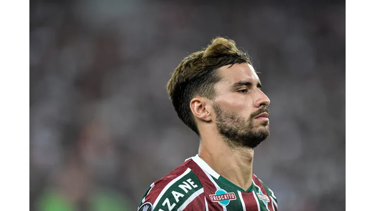 Martinelli jogador do Fluminense durante partida contra o Colo-Colo no estádio Maracanã pelo campeonato Copa Libertadores 2024. Foto: Thiago Ribeiro/AGIF