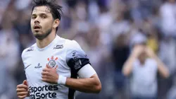 Romero jogador do Corinthians durante partida contra o Sport no estádio Arena Corinthians pelo campeonato Brasileiro A 2025. Foto: Marcello Zambrana/AGIF