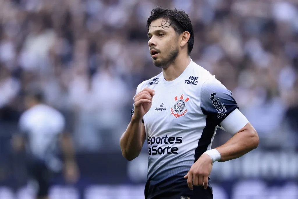 SP – SAO PAULO – 19/04/2025 – BRASILEIRO A 2025, CORINTHIANS X SPORT – Romero jogador do Corinthians durante partida contra o Sport no estadio Arena Corinthians pelo campeonato Brasileiro A 2025. Foto: Marcello Zambrana/AGIF