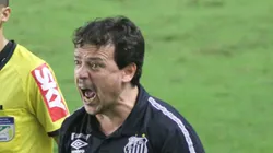 Fernando Diniz dirigiu o time do Peixe em 2021.