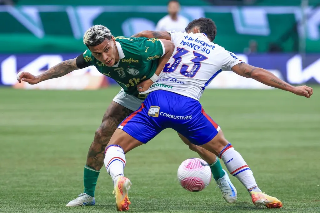 Fortaleza e Palmeiras se enfrentam na Arena Castelão. Foto: Marcello Zambrana/AGIF