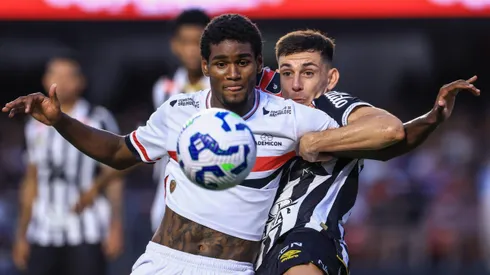 Peixe foi derrotado por 2 a 1 – Foto: Marcello Zambrana/AGIF.