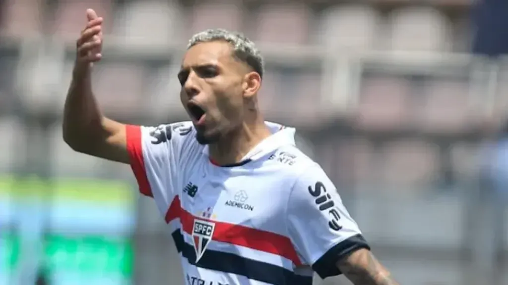 Matheus Alves foi eleito o melhor jogador da partida. Foto: Guilherme Veiga/São Paulo FC