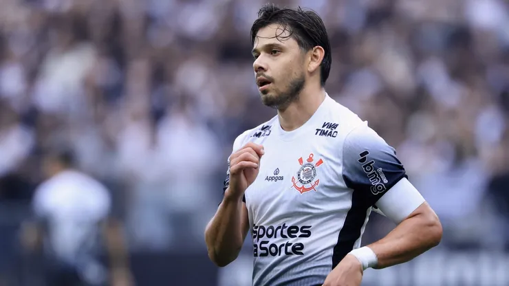 Romero em ação pelo Corinthians