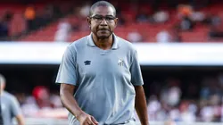Sampaio é o técnico interino do Santos. Foto: Fabio Giannelli/AGIF