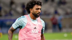 Gabigol jogador do Cruzeiro durante partida contra o Bahia no estádio Mineirão pelo campeonato Brasileiro A 2025. Foto: Fernando Moreno/AGIF