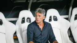 Renato Gaúcho técnico do Grêmio durante partida contra o Fortaleza no estadio Arena Castelao pelo campeonato Brasileiro A 2024. Foto: Baggio Rodrigues/AGIF