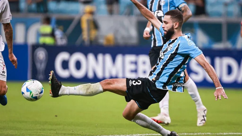 Grêmio na Sul-Americana. Foto: Maxi Franzoi/AGIF