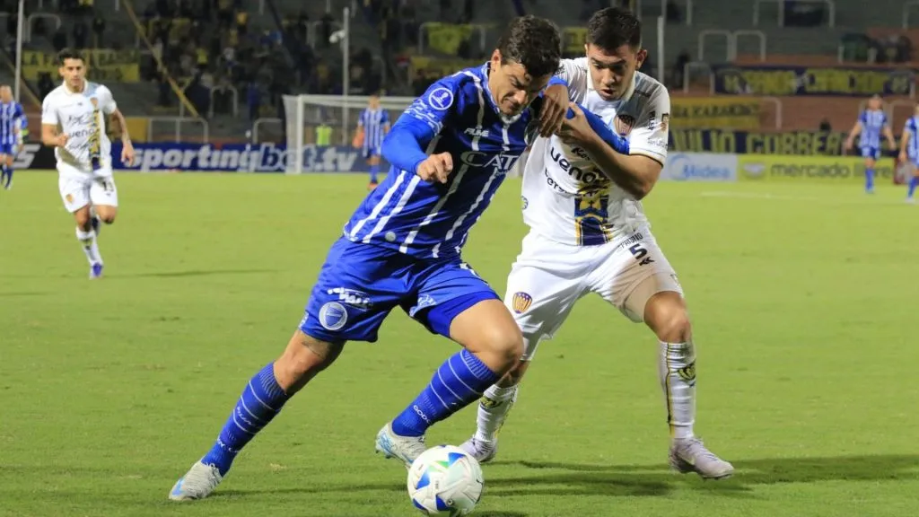 Godoy Cruz em campo pela Copa Sul-Americana – Foto: Reprodução/Godoy Cruz