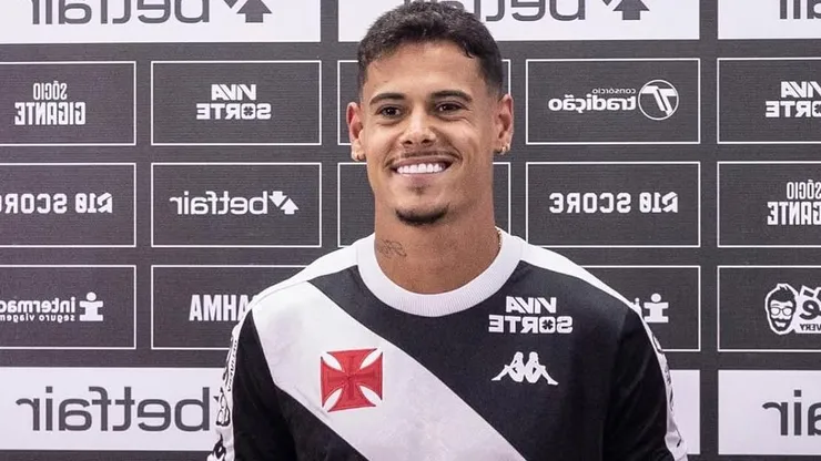 Lucas Freitas, zagueiro revelado pelo Palmeiras e atualmente no Vasco da Gama. Reprodução Instagram