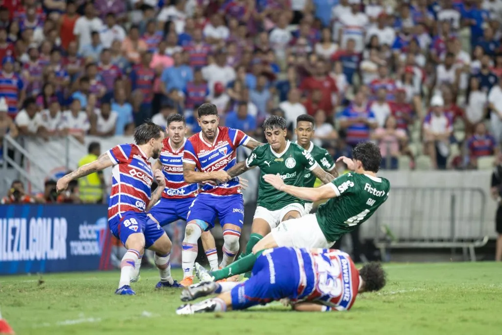 Palmeiras vence Fortaleza por 2 a 1 e chega a sexta vitória seguida na temporada. Foto: Baggio Rodrigues/AGIF
