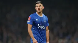 Alcaraz durante jogo do Everton. Photo by Jan Kruger/Getty Images