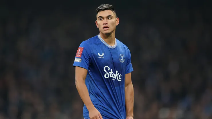 Alcaraz durante jogo do Everton. Photo by Jan Kruger/Getty Images