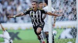 Tomás Cuello, jogador do Atlético Mineiro comemora golaço sobre o Botafogo e volta marcar com a camisa alvinegra