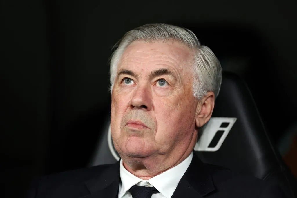 Carlo Ancelotti surge como “Plano A” da Seleção Brasileira. Foto: Florencia Tan Jun/Getty Images.