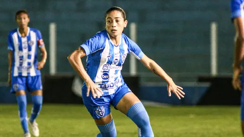 Jogadora Paysandu. Foto: Marcos Junior/AGIF