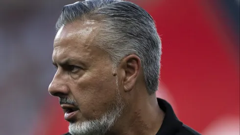 RJ - RIO DE JANEIRO - 22/02/2025 - CARIOCA 2025, FLAMENGO X MARICA - Jose Boto diretor de futebol do Flamengo antes da partida contra o Marica no estadio Maracana pelo campeonato Carioca 2025.