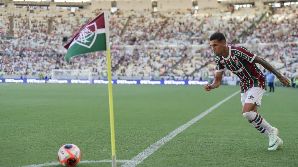 Riquelme pelo Fluminense. Foto: Thiago Ribeiro/AGIF