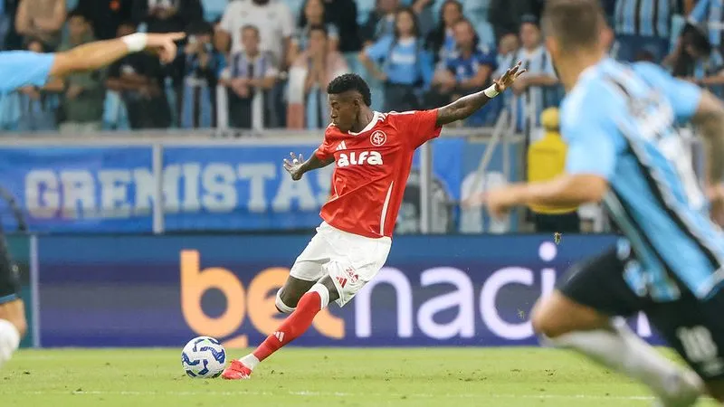 Vitão no Gre-Nal. Foto: Internacional