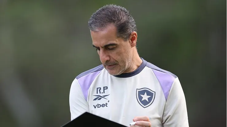 Paiva perde jogadores para Libertadores. Foto: Vitor Silva/Botafogo.