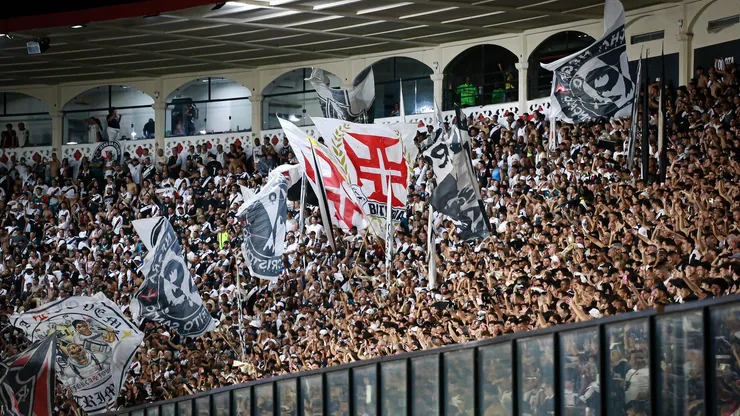 Torcida do Vasco presente em São Januário. Foto: Matheus Lima/Vasco.