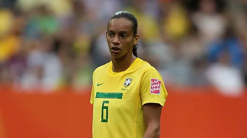 Rosana, nova treinadora do Flamengo. Foto: Christof Koepsel/Getty Images