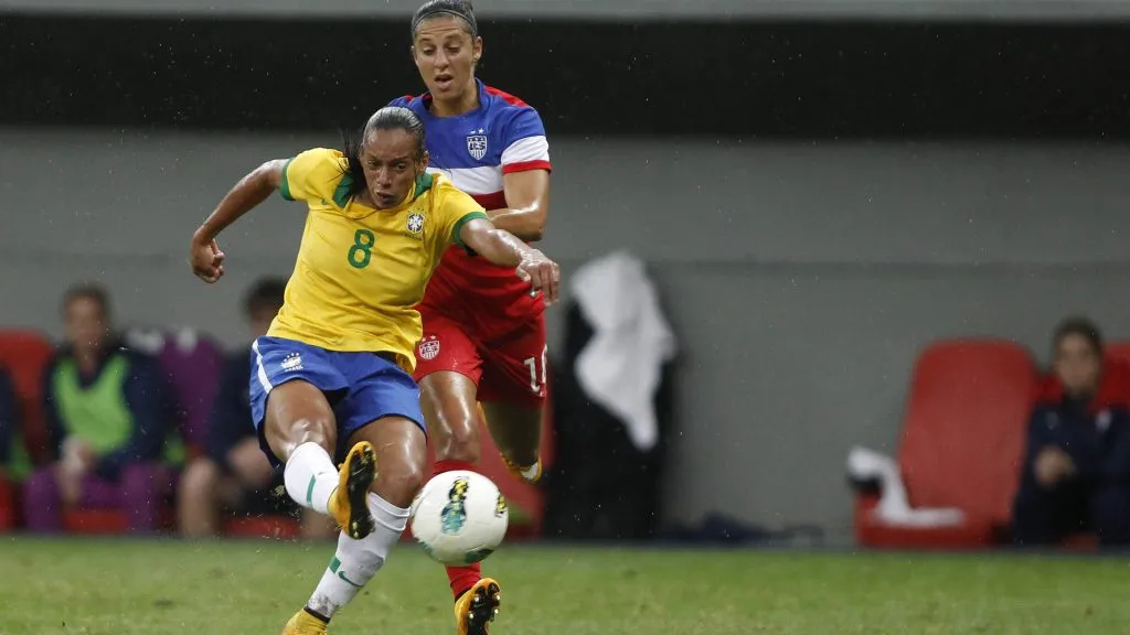 Rosana pela Seleção Brasileira. Foto: Adalberto Marques/AGIF