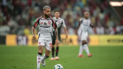RJ - RIO DE JANEIRO - 19/04/2025 - BRASILEIRO A 2025, VASCO X FLAMENGO - Michael jogador do Flamengo durante partida contra o Vasco no estadio Maracana pelo campeonato Brasileiro A 2025. Foto: Thiago Ribeiro/AGIF