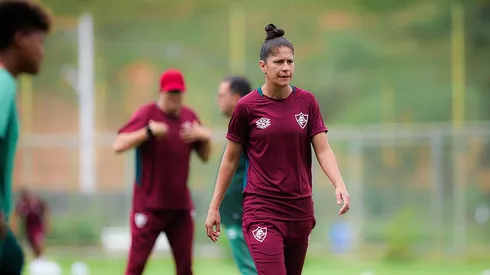 Lia de Paulo é a nova auxiliar técnica do Fluminense Feminino - Foto: Marina Garcia/FFC