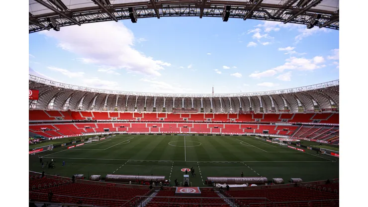 Vista geral do estádio Beira-Rio para partida entre Internacional e Juventude pelo campeonato Brasileiro A 2025. Foto: Maxi Franzoi/AGIF