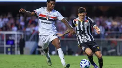 Santos perdeu para o São Paulo na última rodada do Brasileirão. Foto: Marcello Zambrana/AGIF