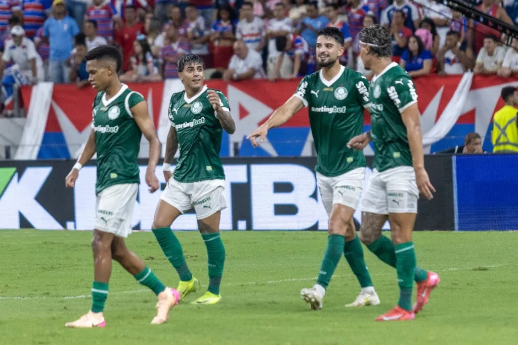 Jogadores do Palmeiras