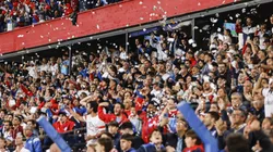 Torcida do Nacional cometeu racismo contra brasileiros no Beira-Rio (Photo by Ernesto Ryan)