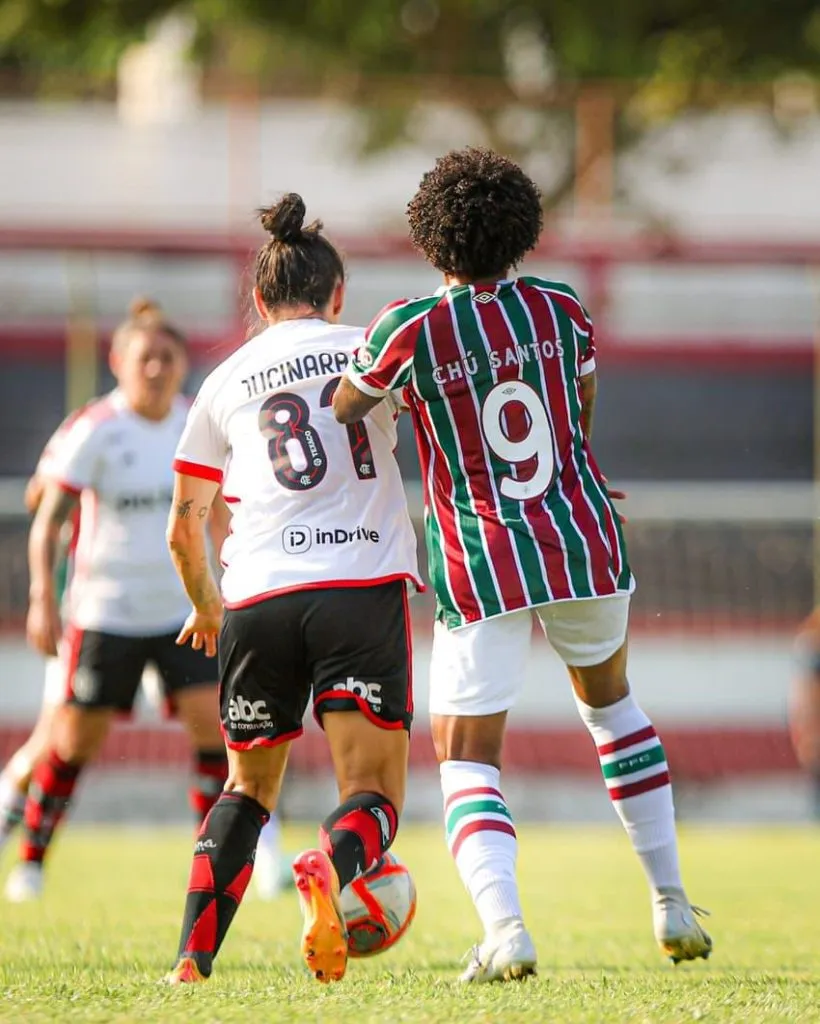 Flamengo derrotou o Fluminense na final da Copa Rio Feminina. Foto: Marina Garcia/Fluminense