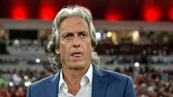RJ - Rio de Janeiro - 11/03/2020 - LIBERTADORES 2020, FLAMENGO X BARCELONA-EQU -Jorge Jesus tecnico do Flamengo durante partida contra o Barcelona-EQU no estadio Maracana pelo campeonato Libertadores 2020.