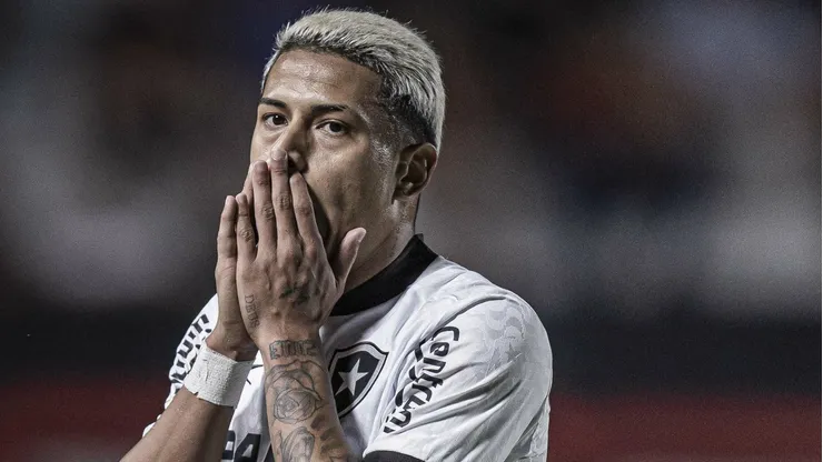 Matheus Martins no Botafogo. Foto: Heber Gomes/AGIF