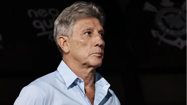 Renato Gaúcho técnico do Fluminense durante partida contra o Corinthians no estádio Arena Corinthians pelo campeonato Brasileiro A 2025.