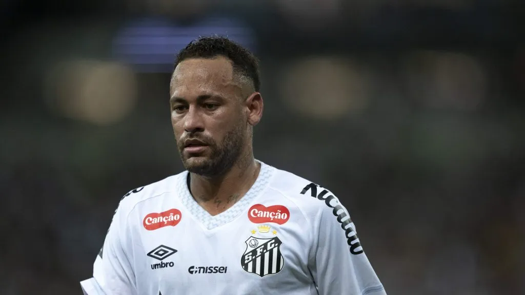 Neymar Jr jogador do Santos durante partida contra o Fluminense, Foto: Jorge Rodrigues/AGIF