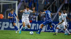 Grêmio ficou na frente do placar por 2 vezes, mas permitiu empate do Godoy Cruz em Mendoza. Foto: Lucas Uebel/Grêmio FBPA