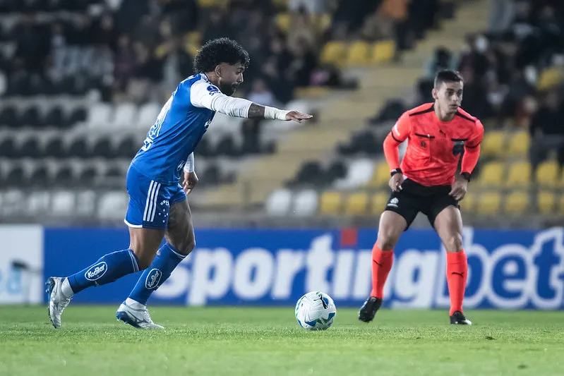 Gabigol em ação pelo Cruzeiro. Foto: Gustavo Aleixo/Cruzeiro