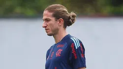 Filipe Luís vive a expectativa de enfrentar o Corinthians pelo Brasileiro