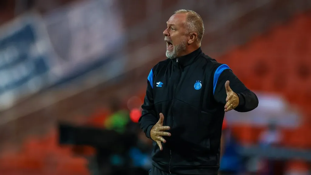 Mano Menezes expõe erros no empate do Grêmio – FOTO: LUCAS UEBEL/GREMIO FBPA