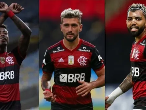 Os 25 melhores jogadores da década do Flamengo