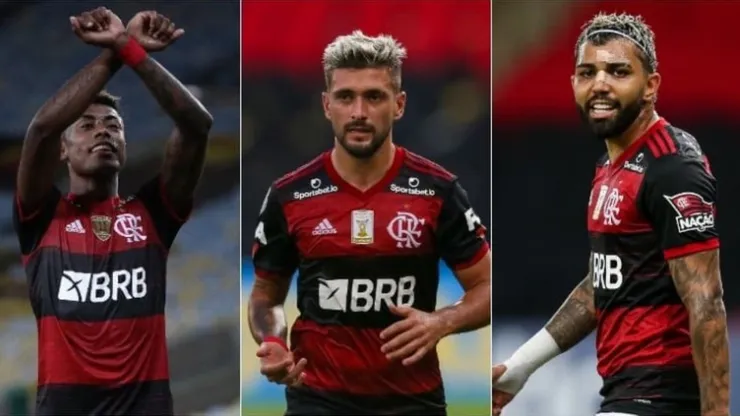 Os melhores jogadores da década do Flamengo.