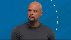 Felipe Melo, ex-jogador e comentarista do SporTV (Reprodução/SporTv)